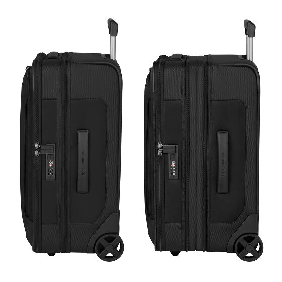Victorinox Werks Traveler 7.0 2 Rollen Kabinentrolley 55 cm Laptopfach mit Dehnfalte