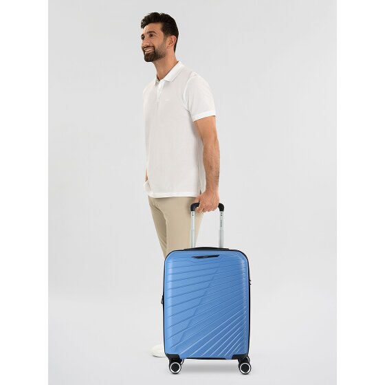 Benzi 5808 4 Rollen Kabinentrolley 55 cm mit Dehnfalte