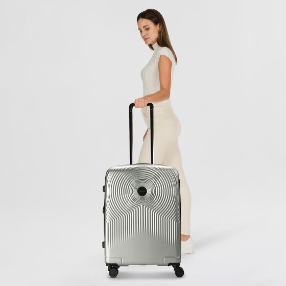 Gabol Radar 4 Rollen Trolley 65 cm mit Dehnfalte