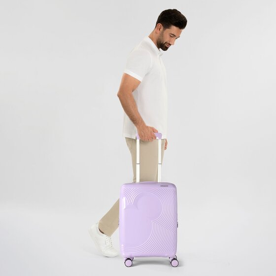 American Tourister Mickey Magic 4 Rollen Kabinentrolley 55 cm mit Dehnfalte