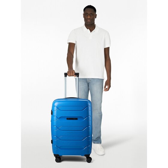 Polestream Strz by Asteroid 4 Rollen Trolley M 64 cm mit Dehnfalte