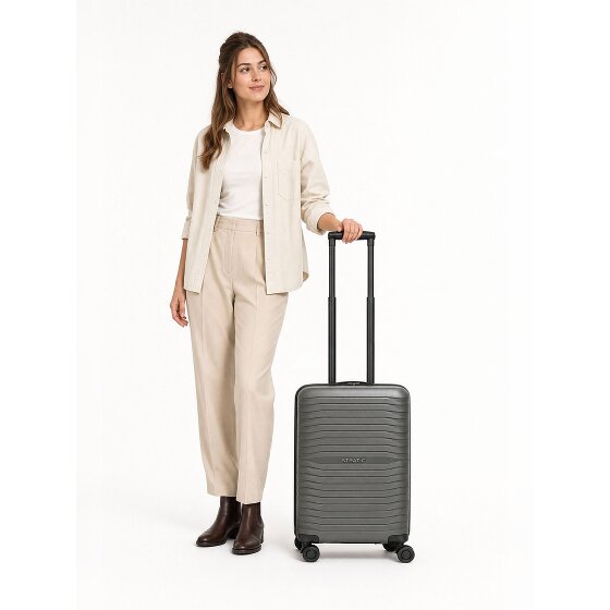 Stratic Shine 4 Rollen Kabinentrolley 55 cm