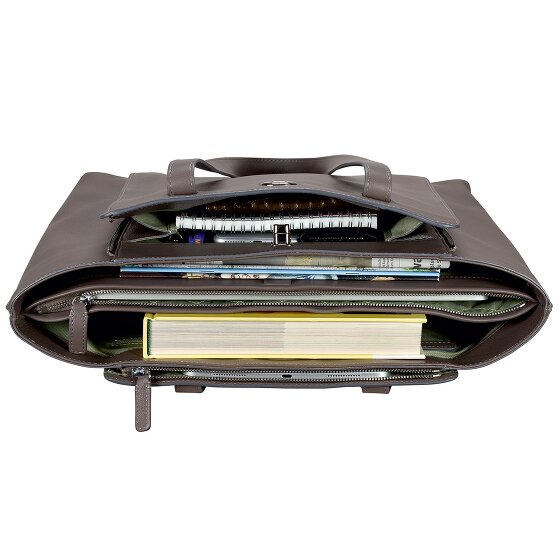 Leonhard Heyden Nizza Shopper Tasche Leder 40 cm