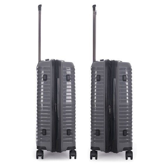 Stratic Bright+ 4 Rollen Trolley M 66 cm mit Dehnfalte