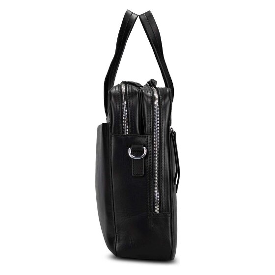 Jost Arva Aktentasche Leder 36 cm Laptopfach