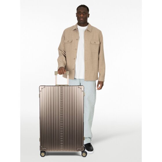 Aleon Traveler Macro 4-Rollen Trolley Aluminium 77 cm