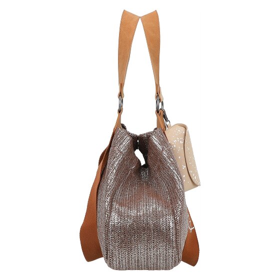 Fritzi aus Preußen Limited Painted Straw Schultertasche 43 cm