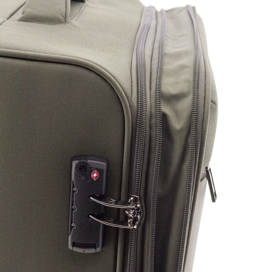 Gladiator 3700 4 Rollen Trolley 78 cm mit Dehnfalte