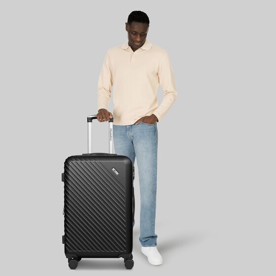 Check.In Paradise 2.0 4 Rollen Trolley M 68 cm mit Dehnfalte