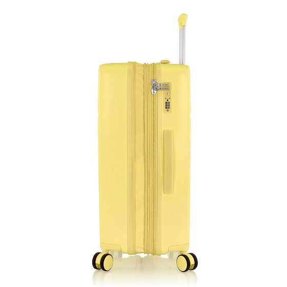 Heys Pastel 4 Rollen Trolley M 66 cm mit Dehnfalte