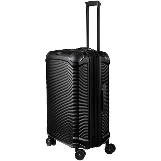 Travelite Millennium 4 Rollen Trolley 67 cm mit Dehnfalte