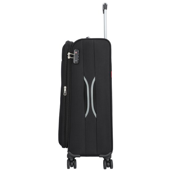 Gabol Zambia 4 Rollen Trolley 69 cm mit Dehnfalte