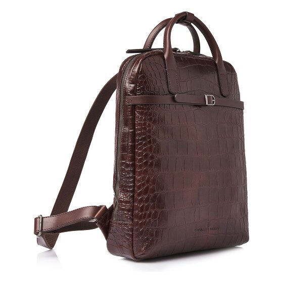 Castelijn & Beerens Emma Daypack RFID Schutz Leder 41 cm Laptopfach