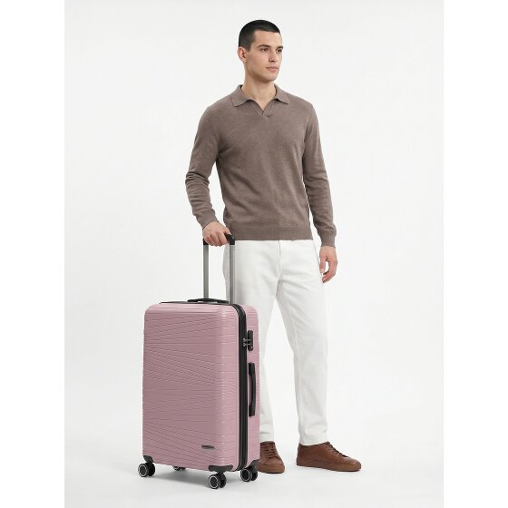Franky Dallas 3.0 4 Rollen Trolley M 65 cm mit Dehnfalte