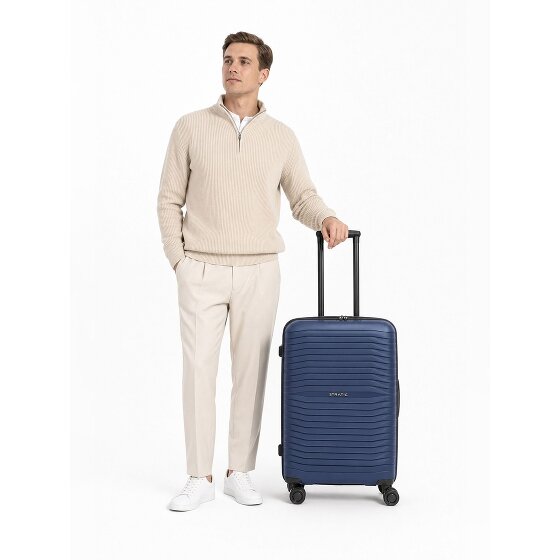 Stratic Shine 4 Rollen Trolley 66 cm mit Dehnfalte