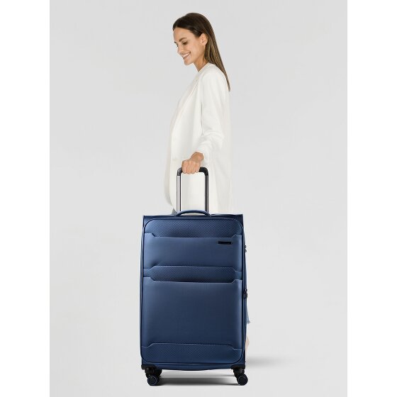 Cocoono Mauritius 4 Rollen Trolley L 81 cm mit Dehnfalte