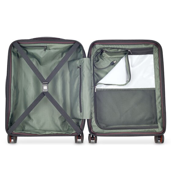 Delsey Paris Cactus 4-Rollen Kabinentrolley Slim Line 55 cm