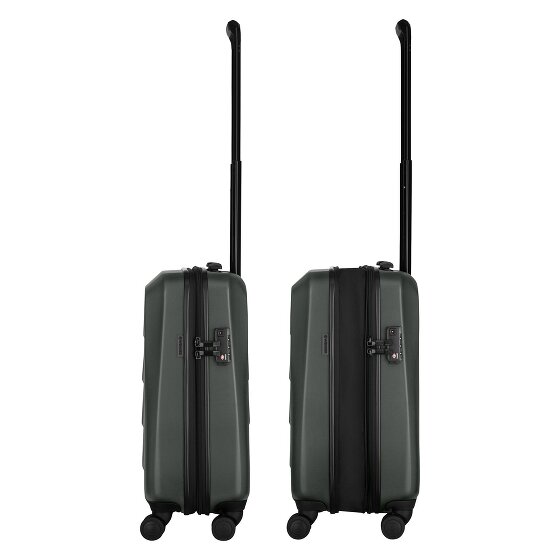 Wenger Prymo 4 Rollen Kabinentrolley 55 cm mit Dehnfalte