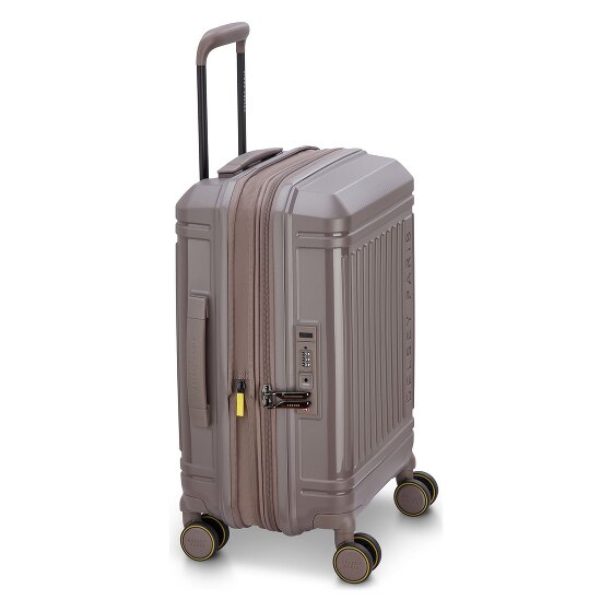 Delsey Paris Lutece 4 Rollen Kabinentrolley 55 cm mit Dehnfalte