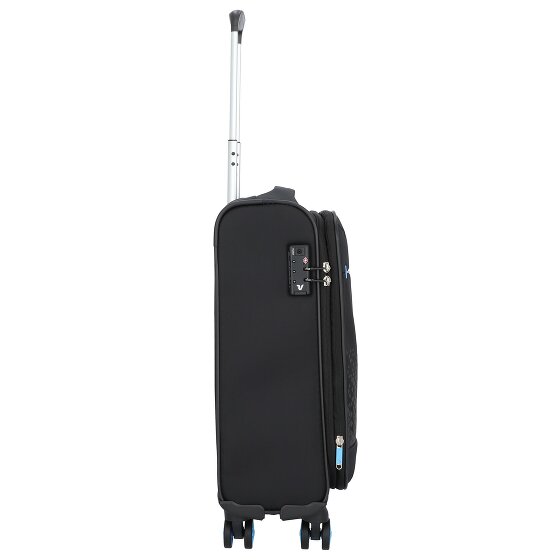 Roncato Crosslite 4 Rollen Kabinentrolley S 55 cm mit Dehnfalte