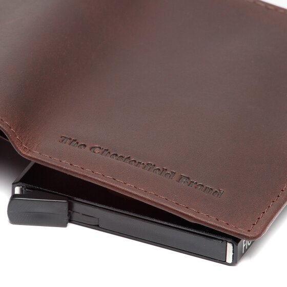 The Chesterfield Brand Lagos Kreditkartenetui RFID Schutz Leder 6.5 cm