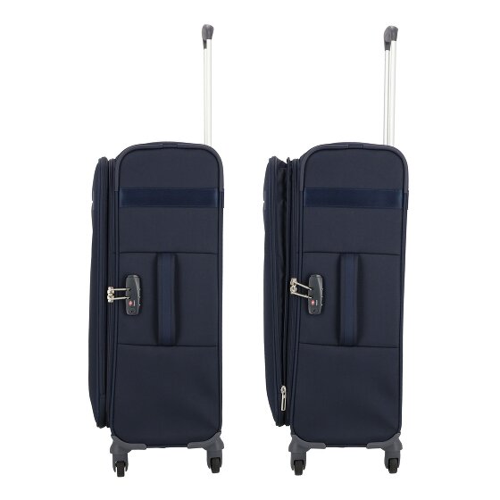 Samsonite Citybeat 4 Rollen Kofferset 3-teilig mit Dehnfalte