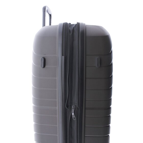 Gladiator 3400 4 Rollen Trolley 76 cm mit Dehnfalte