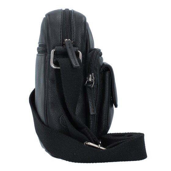 Greenburry Vintage Umhängetasche Leder 18 cm