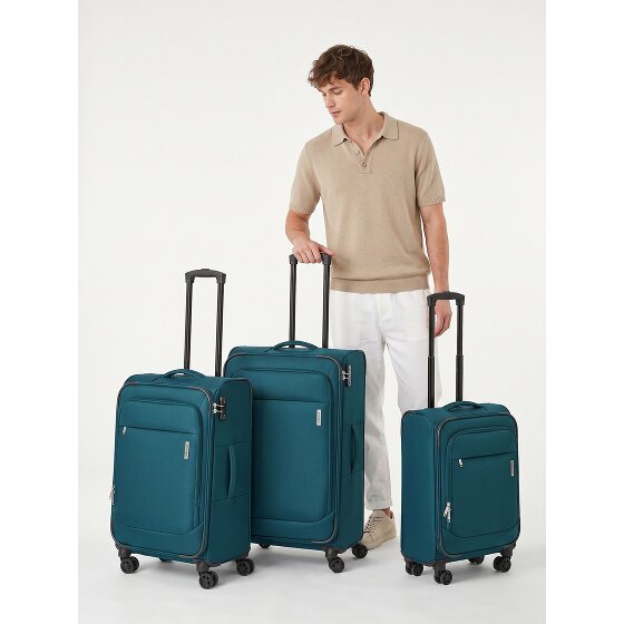 Travelite Priego 4 Rollen Kofferset 3-teilig