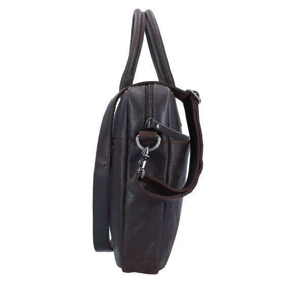 Burkely Vintage Jack Aktentasche Leder 37 cm Laptopfach