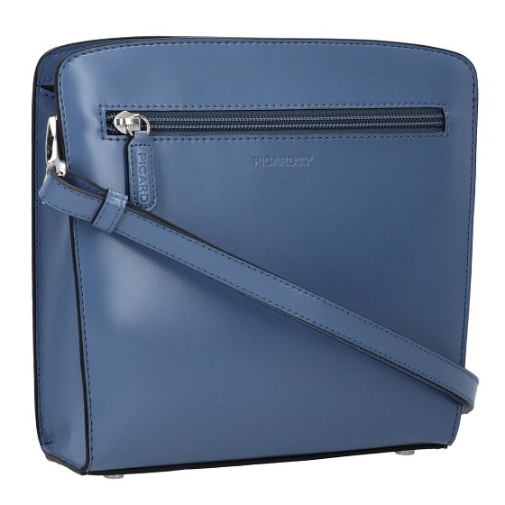 Picard Black Tie Black Tie Umhängetasche Leder 22 cm