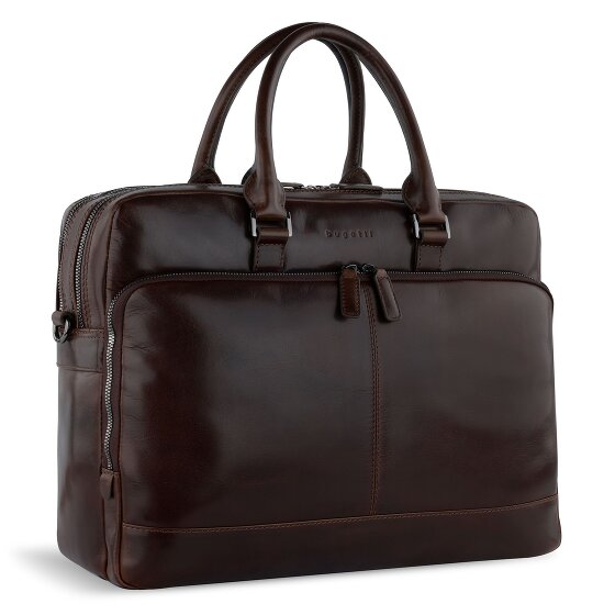 bugatti Romano Aktentasche Leder 40 cm Laptopfach