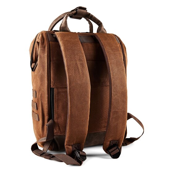 Cabaia Adventurer Waxed Cotton medium Daypack 41 cm Laptopfach