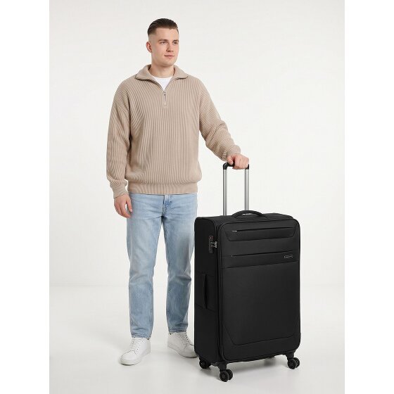 Worldpack Chicago 4 Rollen Trolley L 78 cm mit Dehnfalte