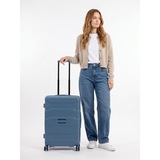 Heys ReNew 4 Rollen Trolley M 66 cm mit Dehnfalte