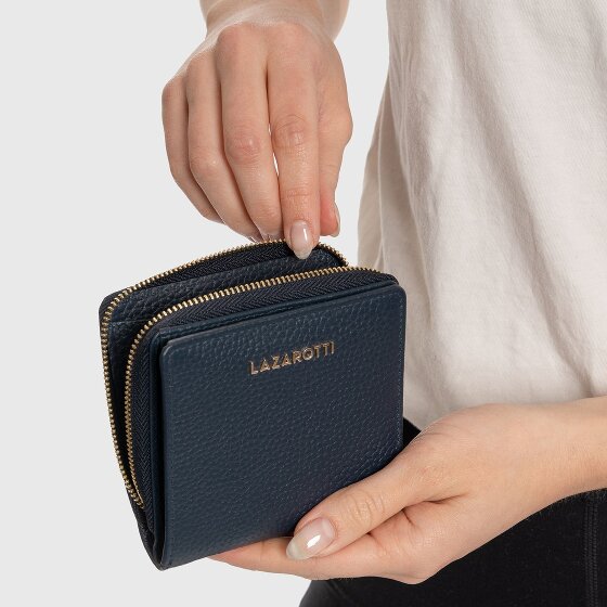 Lazarotti Bologna Leather Geldbörse Leder 10 cm