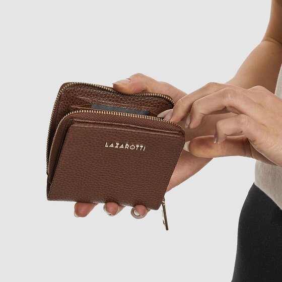 Lazarotti Bologna Leather Geldbörse Leder 10 cm