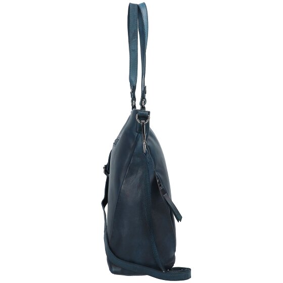 Jack Kinsky Nelson 6 Schultertasche Leder 41 cm