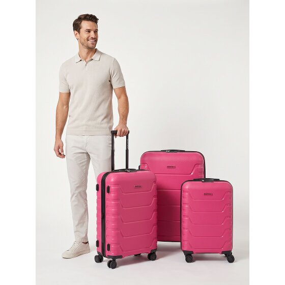 Smartbox Edition 01 4 Rollen Kofferset 3-teilig mit Dehnfalte