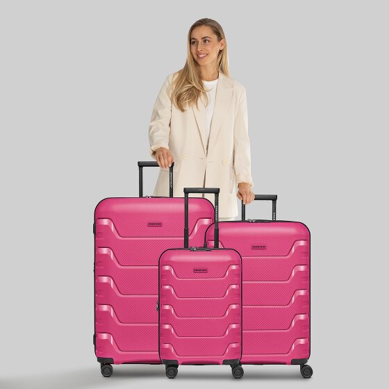 Smartbox Edition 01 4 Rollen Kofferset 3-teilig mit Dehnfalte