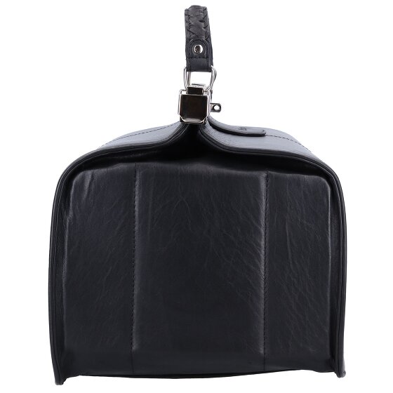 Greenland Nature Black Nappa Doktorkoffer Leder 48 cm