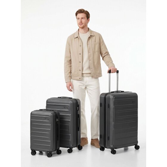 Worldpack New York 2.0 4 Rollen Kofferset 3-teilig