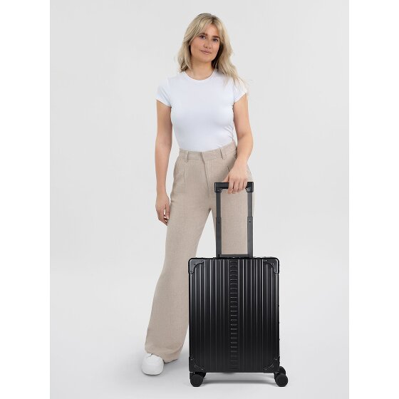 Aleon Business 4-Rollen Kabinentrolley Aluminium 55 cm