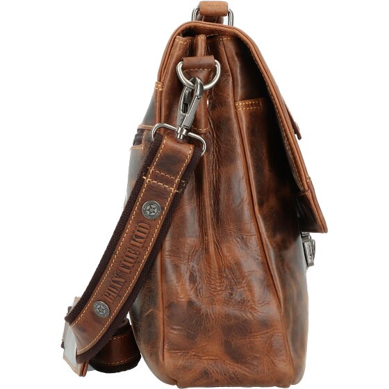 Billy the Kid Ranger A4 Aktentasche Leder 40 cm