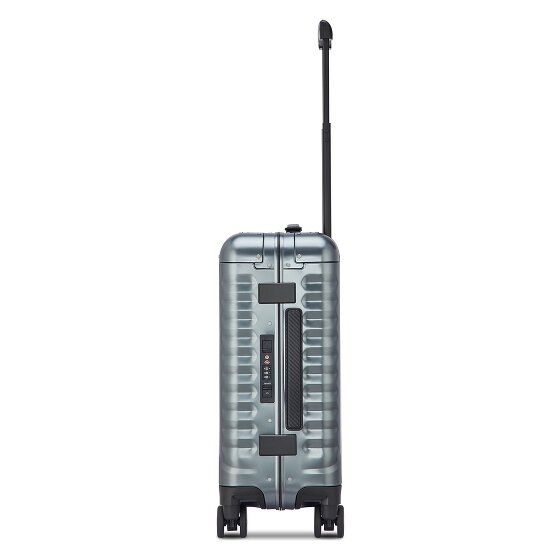Roncato Uno Aluminium 4-Rollen Kabinentrolley Aluminium 55 cm