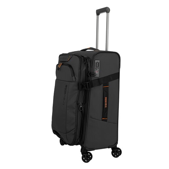 Travelite Briize 4 Rollen Kofferset 3-teilig mit Dehnfalte