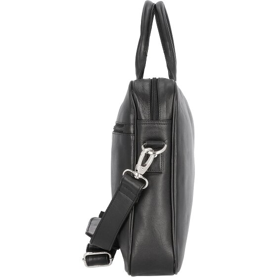 Dermata Aktentasche Leder 39 cm Laptopfach