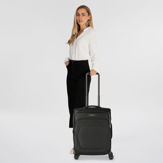 Samsonite Spark Sng Eco 4 Rollen Kabinentrolley 55 cm mit Dehnfalte