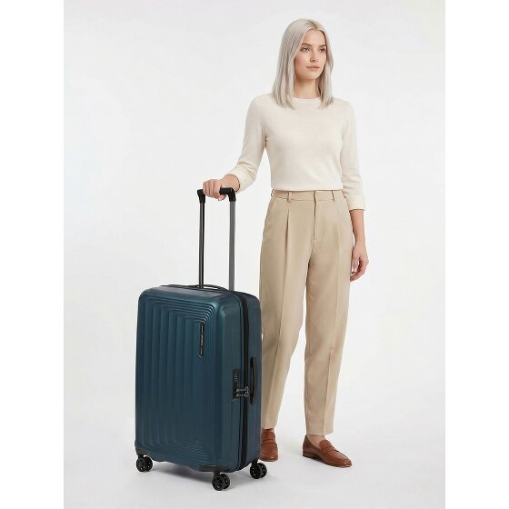 Samsonite Nuon 4 Rollen Trolley 69 cm mit Dehnfalte