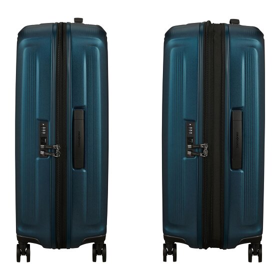 Samsonite Nuon 4 Rollen Trolley 69 cm mit Dehnfalte